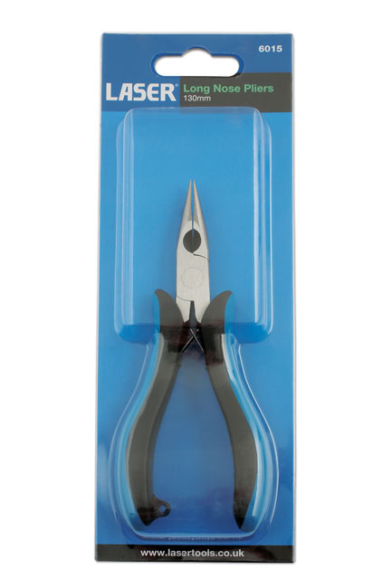 Laser Tools 6015 Long Nose Pliers 130mm