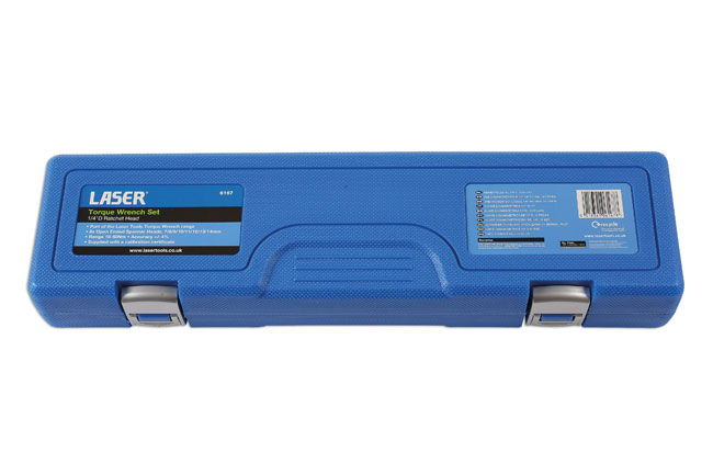 Laser Tools 6167 Torque Wrench 1/4"D - 9 Heads