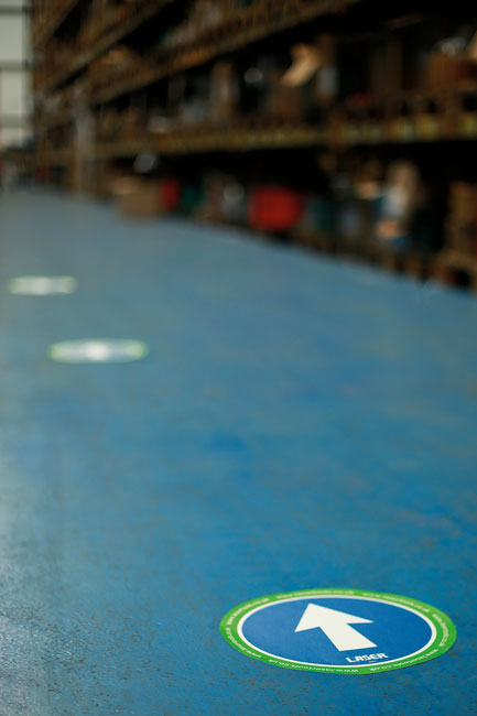 Laser Tools 61703 Laser Tools Floor Sticker Arrow Direction 6pc x 2