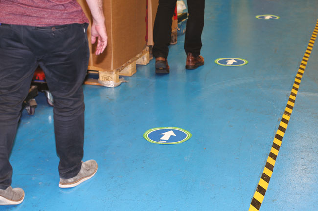 Laser Tools 61703 Laser Tools Floor Sticker Arrow Direction 6pc x 2