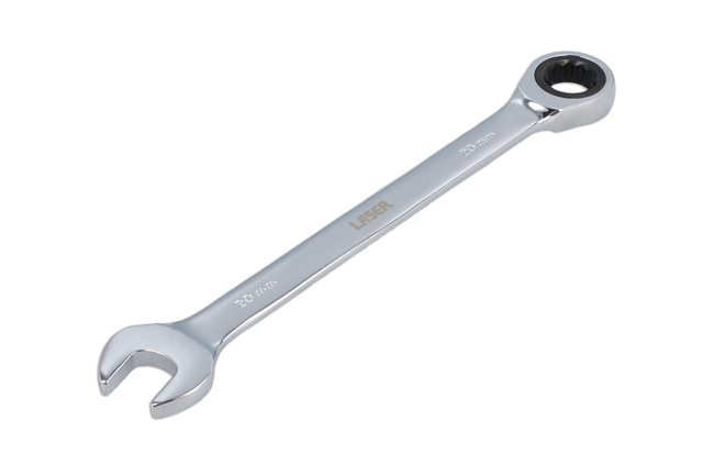 Laser Tools 62655 Ratchet Ring Combination Spanner 20mm