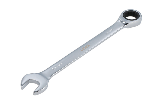Laser Tools 62657 Ratchet Ring Combination Spanner 22mm