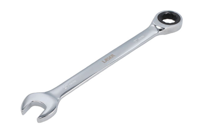 Laser Tools 62659 Ratchet Ring Combination Spanner 27mm