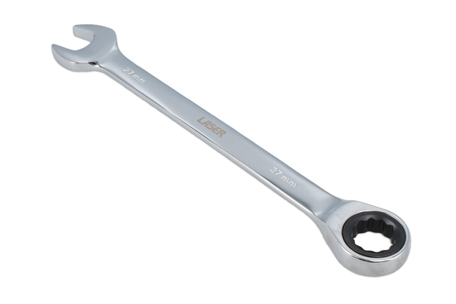 Laser Tools 62659 Ratchet Ring Combination Spanner 27mm