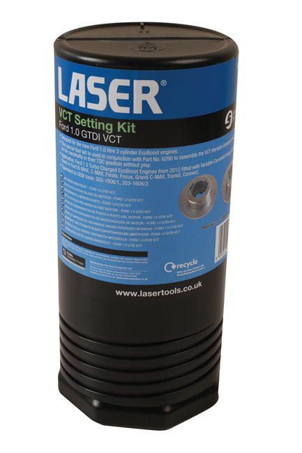 Laser Tools 6291 VCT Setting Kit - for Ford 1.0 GTDI VCT