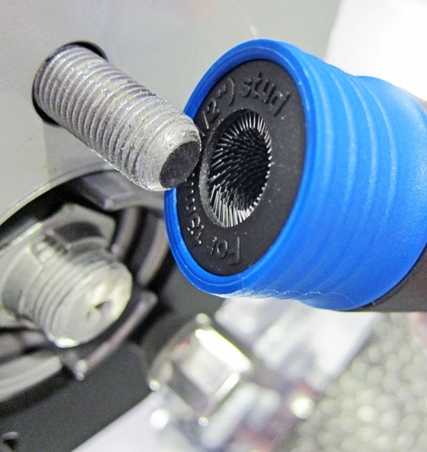 Laser 7197 Hub Cleaning Tool Set - 6pc Abrasive Disc Kit For Removing Rust From Wheel Hubs