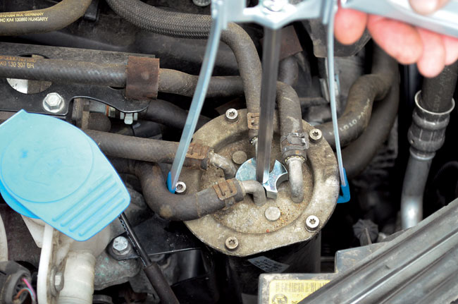 Laser Tools 6757 Diesel Fuel Filter Compressor Tool - for VAG