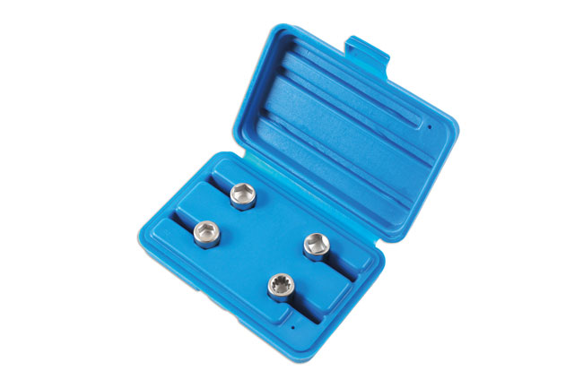 Laser Tools 6763 Brake Caliper Socket Set 4pc