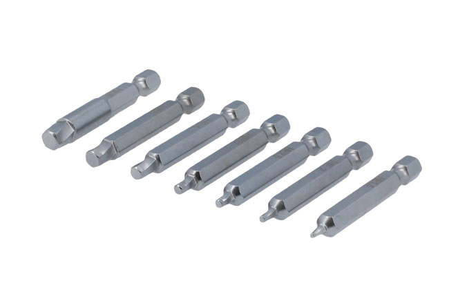 Laser Tools 6844 Damaged Hex Bolt Extractor Set 7pc