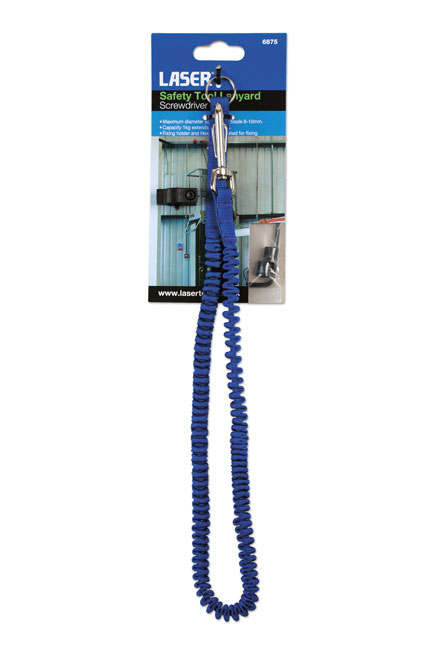 Laser Tools 6875 Safety Tool Lanyard - Screwdriver