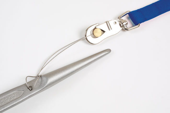 Laser Tools 6876 Safety Tool Lanyard - 2 x Zinc Alloy Hooks & 4mm Wire