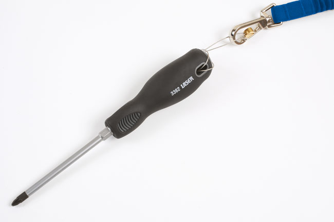 Laser Tools 6877 Safety Tool Lanyard - 1 x Zinc Alloy Hooks