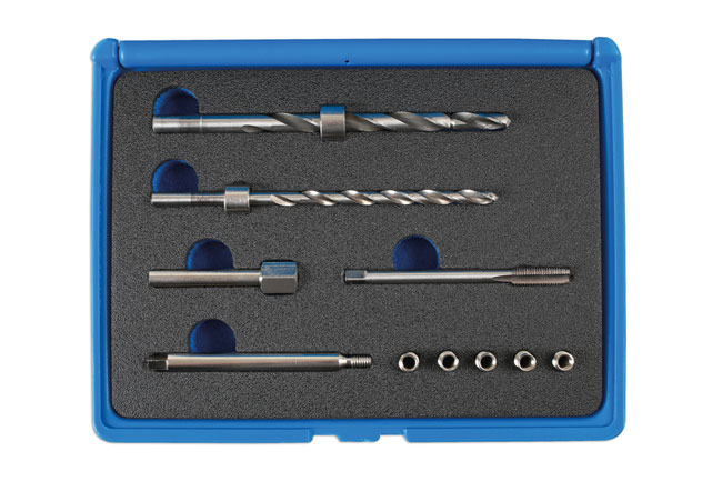 Laser Tools 6958 Injector Clamping Bolt Thread Repair Kit - for Mercedes-Benz
