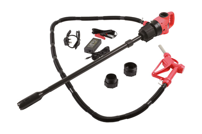 Laser Tools 7230 Electric Drum Pump for Diesel AC/DC