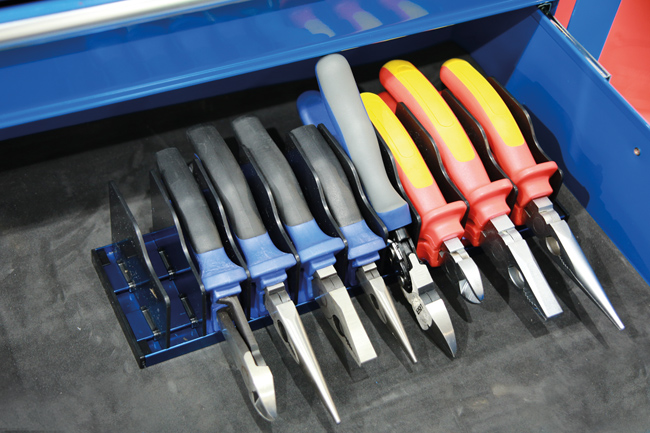 Laser Tools 7245 Pliers Storage Rack 300mm