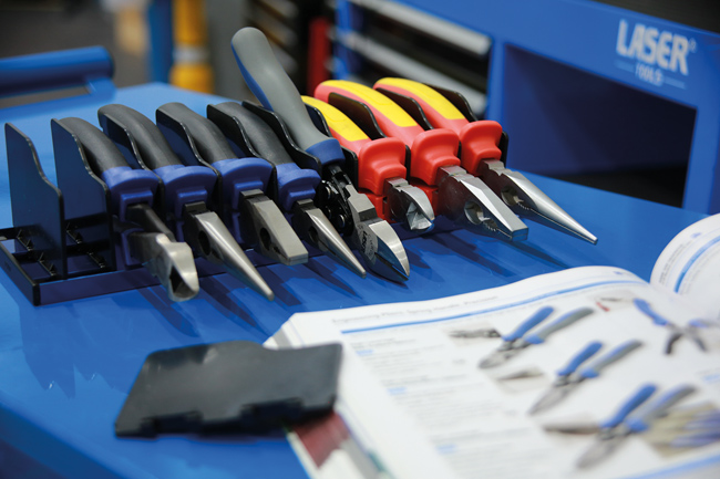 Laser Tools 7245 Pliers Storage Rack 300mm