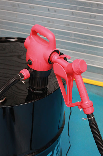 Laser Tools 7273 Electric Drum Pump for Diesel AC/DC with Euro Charger