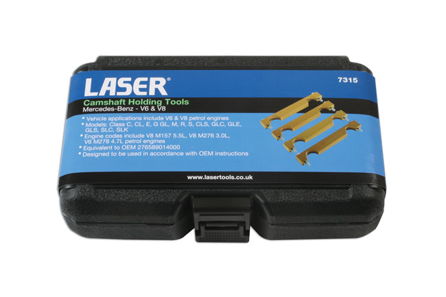 Laser Tools 7315 Camshaft Holding Tools - for Mercedes-Benz V6, V8