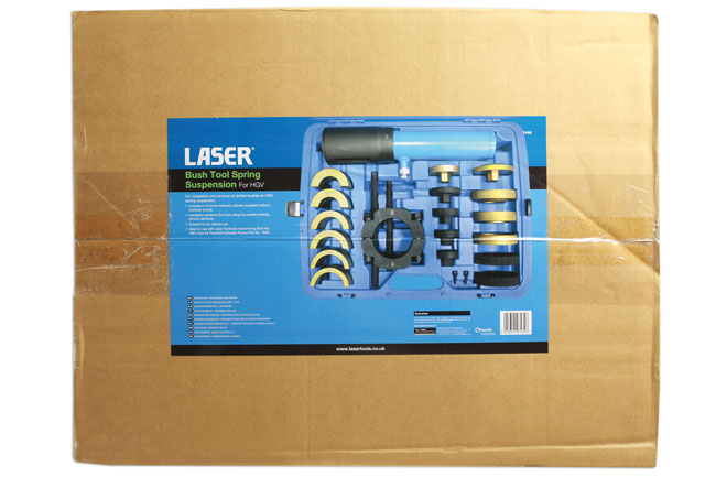Laser Tools 7432 Bush Tool Spring Suspension - for HGV