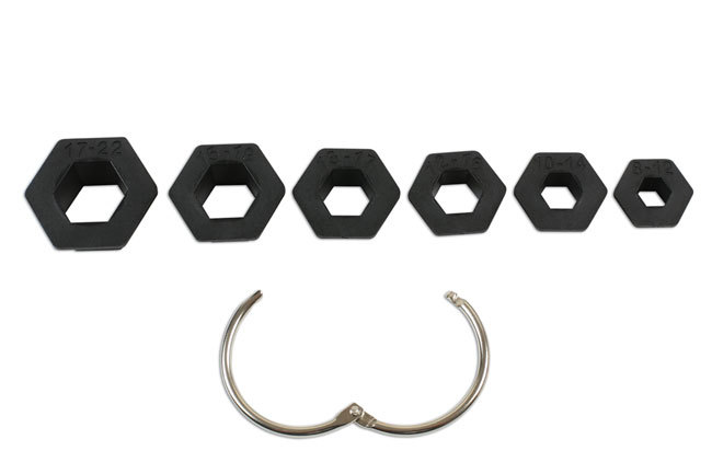 Laser Tools 7463 Non Marring Socket/Wrench Insert Set 6pc