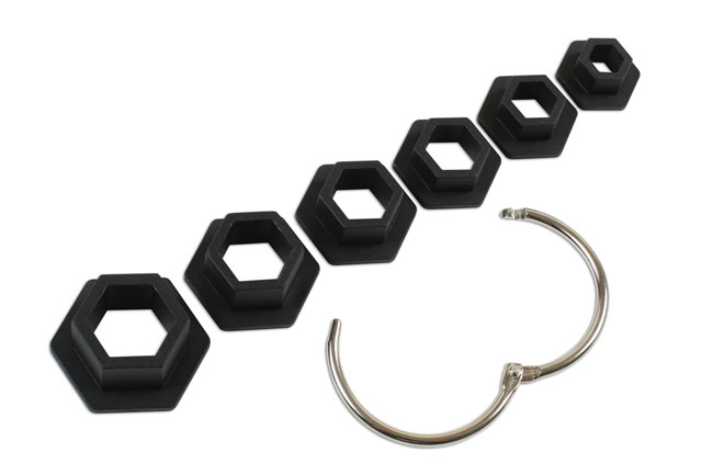 Laser Tools 7463 Non Marring Socket/Wrench Insert Set 6pc