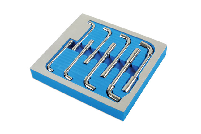 Laser Tools 7506 Go Thru Angled Socket Spanner Set 8pc