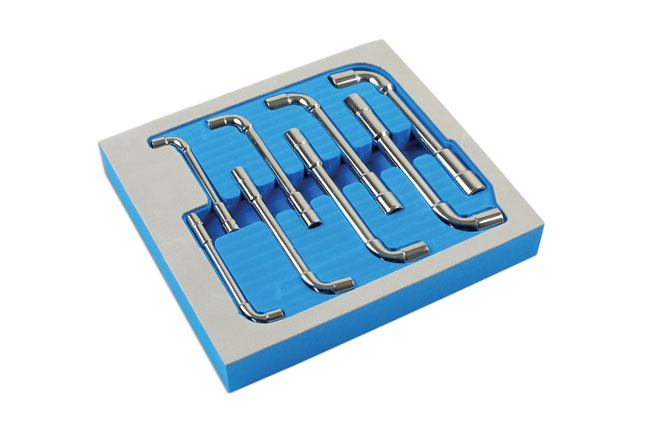Laser Tools 7506 Go Thru Angled Socket Spanner Set 8pc