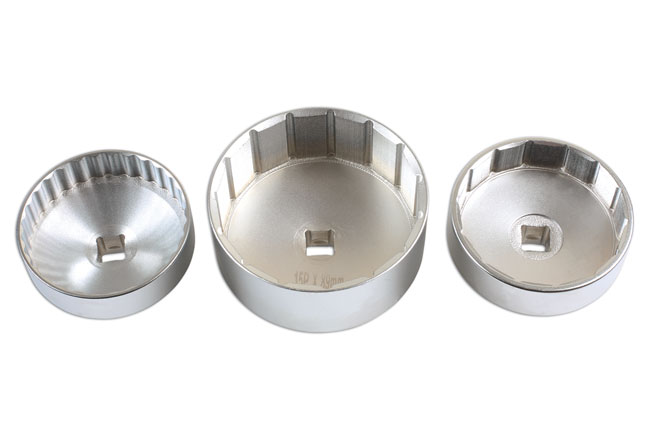 Laser Tools 7527 Oil Filter Wrench Set 3pc - for JLR