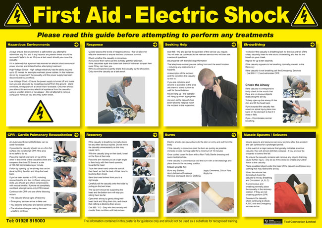 laser-tools-7575-electric-shock-first-aid-poster