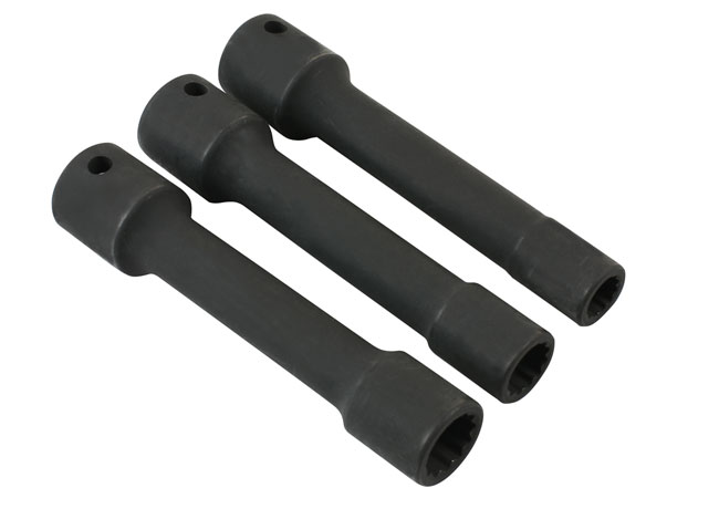 Laser Tools 7578 Cylinder Head Bolt Socket Set 1/2"D 3pc - for Toyota, Nissan 10,12, 14mm