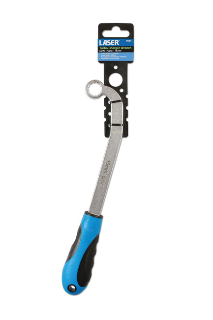 Laser Tools 7631 15mm Turbo Charger Wrench - for MAN Trucks