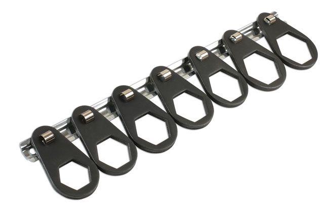 Laser Tools 7659 Oil Filter Offset Wrench Set 7pc