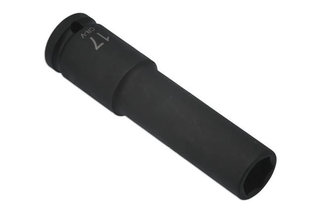 Laser Tools 7765 Extra Deep Impact Socket 1/2"D 17mm