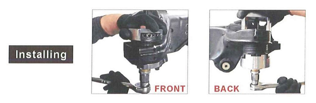 Laser Tools 7794 Subframe Bush Installer/Remover - for Mercedes-Benz
