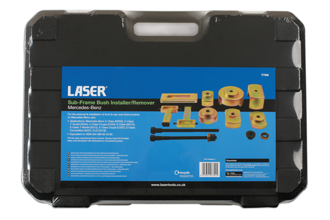 Laser Tools 7794 Subframe Bush Installer/Remover - for Mercedes-Benz