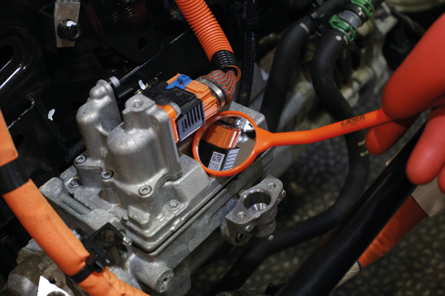 Laser Tools 7885 1000V Insulated Inspection Mirror 50mm