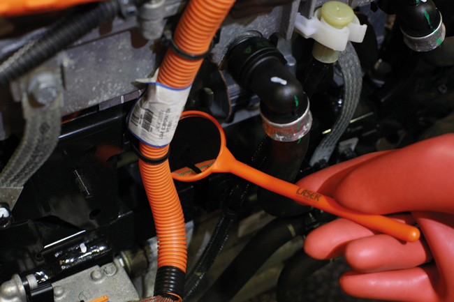 Laser Tools 7885 1000V Insulated Inspection Mirror 50mm