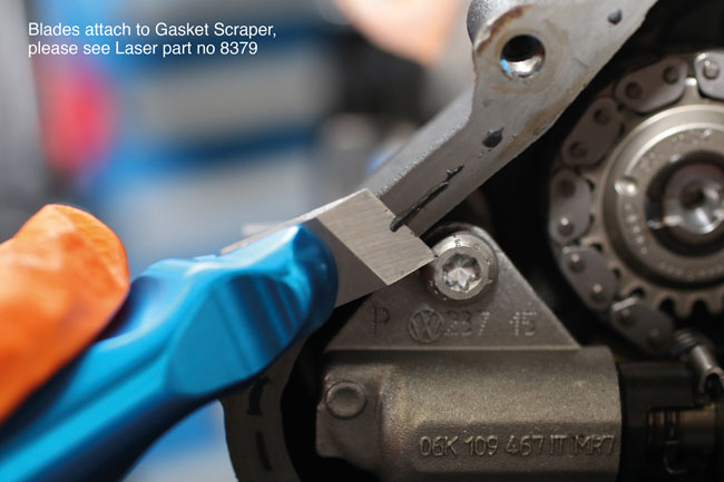 Laser Tools 8380 Spare Blades - for 2-in-1 Gasket Scraper