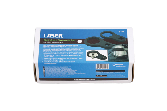Laser Tools 8459 Ball Joint Wrench Set - for Mercedes-Benz