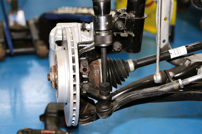 Laser Tools 8650 Ball Joint Separator - Impact Nut Set