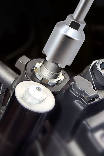 Laser Tools 8691 Steering Stem Nut Socket - Triumph