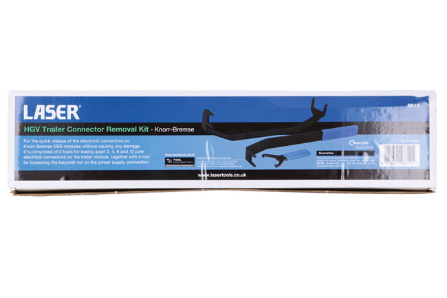 Laser Tools 8810 HGV Trailer Connector Removal Kit - Knorr-Bremse