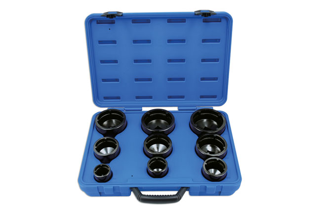 Laser Tools 8913 Internal KM Lock Nut Socket Set - 9pc