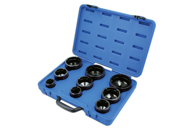 Laser Tools 8913 Internal KM Lock Nut Socket Set - 9pc