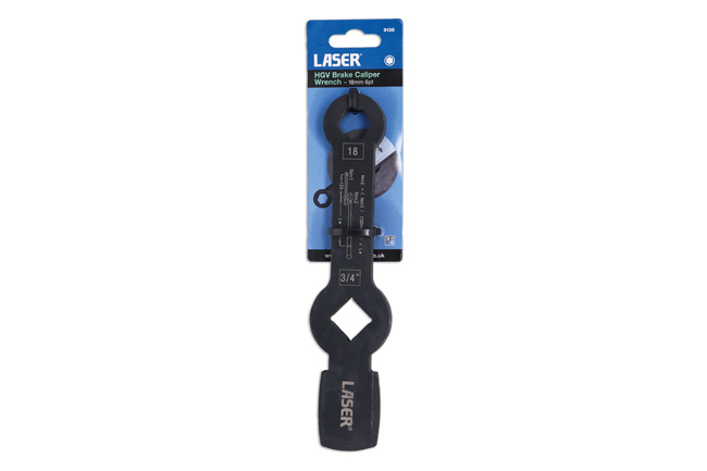 Laser Tools 9136 HGV Brake Caliper Wrench - 18mm 6pt