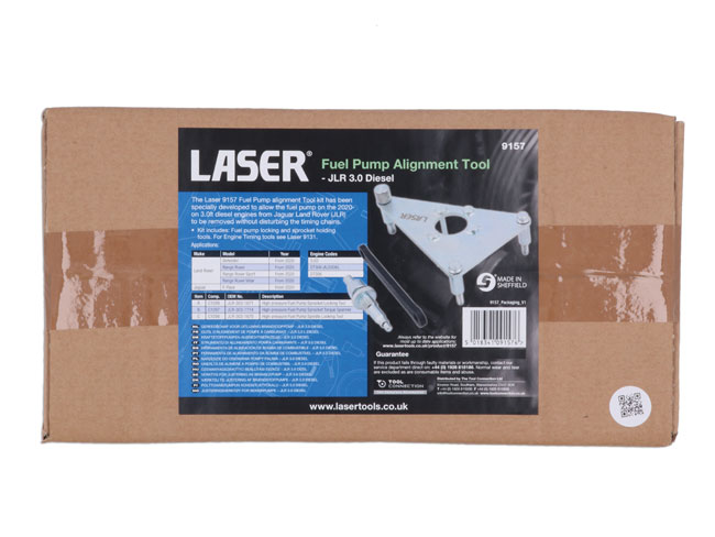 Laser Tools 9157 Fuel Pump Alignment Tool - JLR 3.0 Diesel