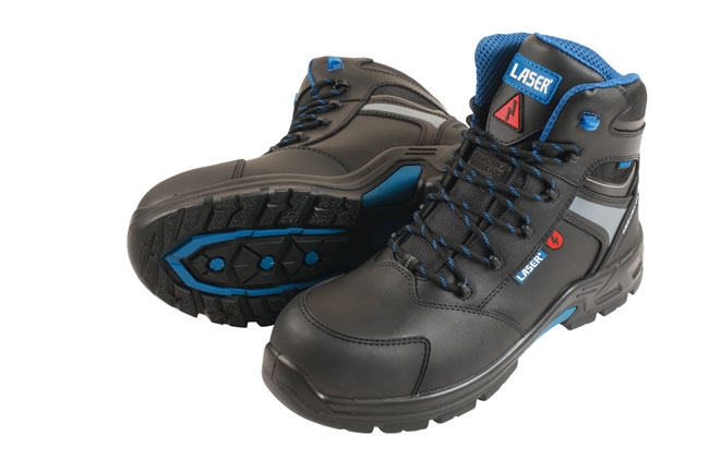 Laser Tools 9163 Waterproof Safety Work Boots, Size 12 (UK) / 46 (EU)