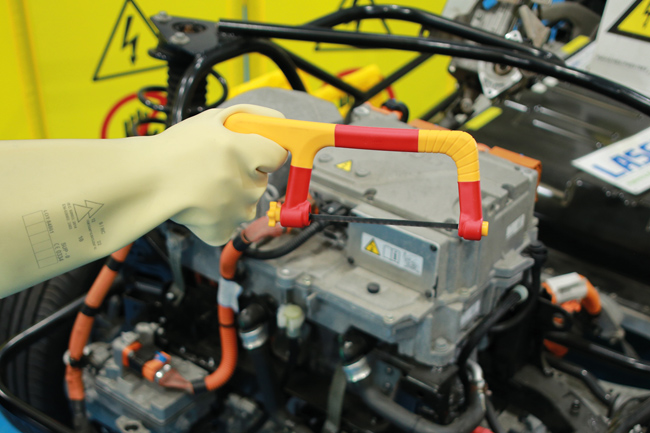 Laser Tools 9165 Insulated Junior Hacksaw - 1000V Safe