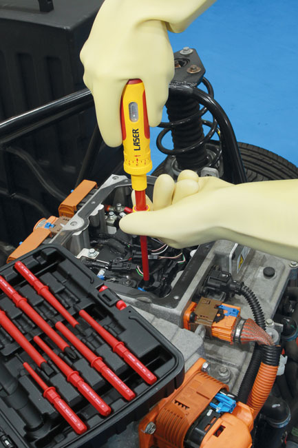 Laser Tools 9167 VDE Insulated Torque Screwdriver Set 1-6Nm 9pc