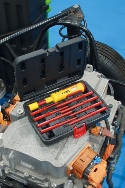 Laser Tools 9167 VDE Insulated Torque Screwdriver Set 1-6Nm 9pc